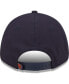 Фото #2 товара Men's Navy Chicago Bears A-Frame 9Forty Snapback Hat