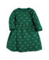 ფოტო #21 პროდუქტის Baby Girls Cotton Dresses, Christmas Plaid