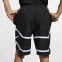 Фото #4 товара Шорты баскетбольные Nike Throwback AJ3899-010 черно-белые 男款