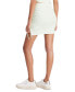Women's Ruched Ribbed Mini Skirt