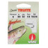 Фото #1 товара RAGOT Special Trout 7050BK Tied Hook 0.5 m 0.200 mm