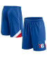 Фото #1 товара Men's Royal Philadelphia 76ers Slice Shorts