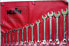 Фото #2 товара Набор комбинированных ключей для кузова 9 штук, KUŹNIA, из стали хромированной, 8, 10, 12, 13, 15, 17, 19, 22, 24 мм