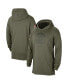 Men's Olive Arkansas Razorbacks Military-Inspired Pack Long Sleeve Hoodie T-shirt