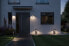 PAULMANN 94452 - Outdoor wall lighting - Grey - Aluminium - IP44 - Entrance - I