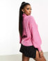 Фото #6 товара Threadbare Grace roll neck jumper in pink