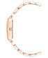 ფოტო #2 პროდუქტის Women's Quartz Rose Gold-Tone Alloy Bracelet Watch, 21mm