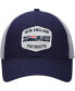 Фото #2 товара Men's Navy, White New England Patriots Gannon Snapback Hat