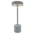 Kabellose Tischlampe ROBY GREY