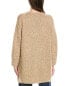 Lafayette 148 New York Button Front Donegal Cardigan Women's M - фото #2