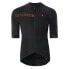 RADVIK Bravo Gts short sleeve jersey Black / Tangerine Tango, 2XL - фото #2