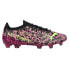 Фото #2 товара Puma Ultra 1.3 Firm GroundAg Soccer Cleats Mens Black, Pink Sneakers Athletic Sh
