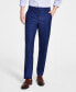 Фото #1 товара Men's Slim-Fit Stretch Solid Suit Pants, Created for Macy's