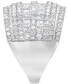 ფოტო #7 პროდუქტის Diamond Princess & Round Multirow Statement Ring (3 ct. t.w.) in 14k Gold