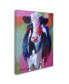 Фото #2 товара Richard Wallich 'Art Pink Cow' Canvas Art - 14" x 19"