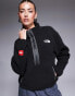 Фото #1 товара The North Face Seven Summits Fleeski heavyweight quarter zip fleece in black