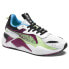 Фото #2 товара Puma RsX Blaster Lace Up Mens White Sneakers Casual Shoes 38690302