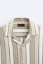 STRIPED TEXTURED SHIRT