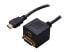 StarTech.com HDMISPL1DH 1 ft. Black Splitter Cable