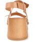 ფოტო #3 პროდუქტის Women's Tia Bow Detail Platform Sandals