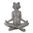 Skulptur Frosch Yoga