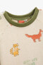 Фото #2 товара Футболка Koton Baby Soft Texture Animal Print