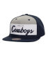 ფოტო #1 პროდუქტის Men's Navy Dallas Cowboys Retro Sport Snapback Hat