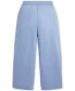 ფოტო #2 პროდუქტის Big Girls Fleece Wide-Leg Sweatpants