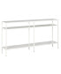Фото #1 товара Sivil 55" Console Table with Shelves