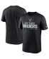 Фото #1 товара Men's Black Las Vegas Raiders Legend Community Performance T-shirt