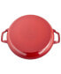 Фото #2 товара Cast Iron 3.5 Quart Braiser with Glass Lid