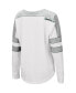 ფოტო #2 პროდუქტის Women's White Michigan State Spartans Trey Dolman Long Sleeve T-shirt