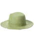 Фото #2 товара Hat Attack Fringed Panama Continental Hat Women's Green