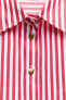 Фото #6 товара Рубашка oversize в полоску с отворотами ZARA