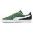 Фото #5 товара Puma Suede Pinstripe Sports Club Lace Up Mens Green Sneakers Casual Shoes 39887