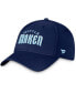 Фото #1 товара Men's Deep Sea Navy Blue Seattle Kraken Wordmark Flex Hat