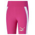 Фото #1 товара Puma Classics Block Brighter Days Biker Shorts Womens Pink Casual Athletic Botto