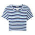 Navy Middle Blue White Stripe