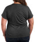 Trendy Plus Size Cheers Graphic T-shirt