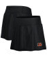 Women's Black Cincinnati Bengals Pearl Pull-On Swim Skort