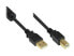 Good Connections GC-M0079 - 0.5 m - USB A - USB B - USB 2.0 - Male/Male - Black