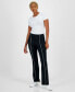 Фото #1 товара Women's Front-Zip Ponté-Knit Pants, Created for Macy's