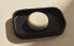 Black resin bathroom soap dish