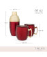 Фото #6 товара Moscow Mule Mug and Cocktail Shaker, Set of 3