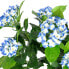 Kunstpflanze Hortensie im Topf 70 cm BLAU - фото #2