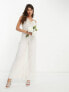 Фото #1 товара Starlet Bridal exclusive embellished cowl neck jumspuit