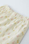 Фото #5 товара 6–14 лет/ пижама из ткани с цветочным принтом ZARA