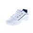 Фото #4 товара Fila Hometown 1CM00408-125 Mens White Leather Lifestyle Sneakers Shoes 9.5