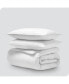 Фото #1 товара Organic Cotton Jersey Duvet Cover Set Full/Queen