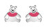 Фото #1 товара Playful steel earrings Winnie the Pooh E600188L.CS